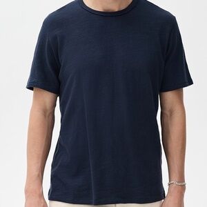 RAG & BONE Men's Classic Flame T-Shirt, Navy, Size M, L